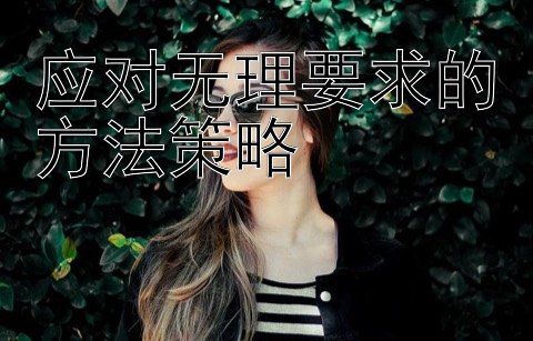 应对无理要求的方法策略